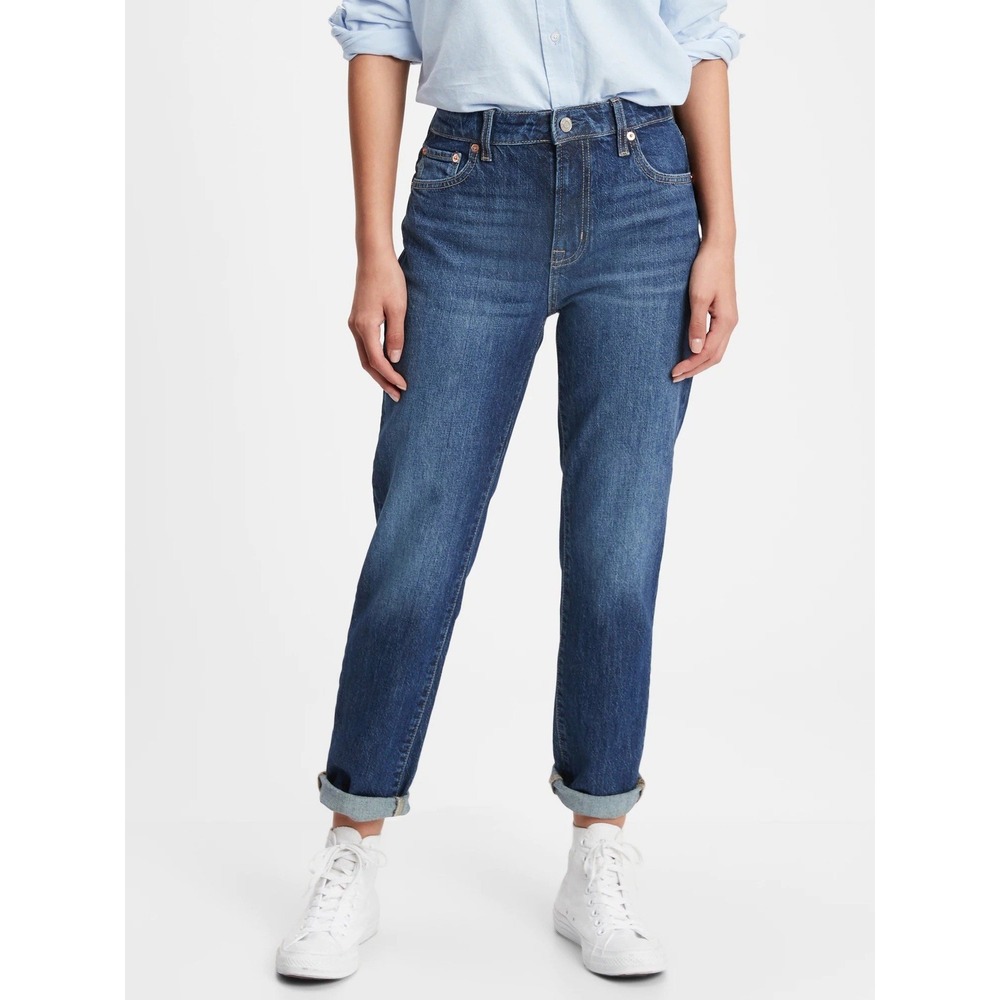 Gap Jeans Women 6/28R Universal Slim Boyfriend Stretch Denim Boho Preppy Classic